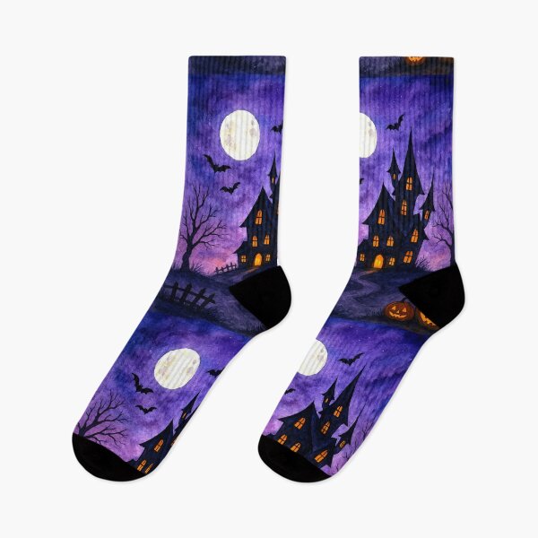 Item preview, The Haunted House , Watercolour  designed and sold by FarieArt.