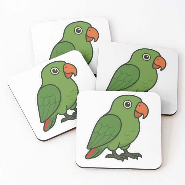 Item preview, Eclectus Parrot – Grand Lori Sticker designed and sold by Dark Side of The Merch.