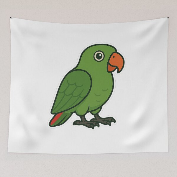 Item preview, Eclectus Parrot – Grand Lori Sticker designed and sold by Dark Side of The Merch.