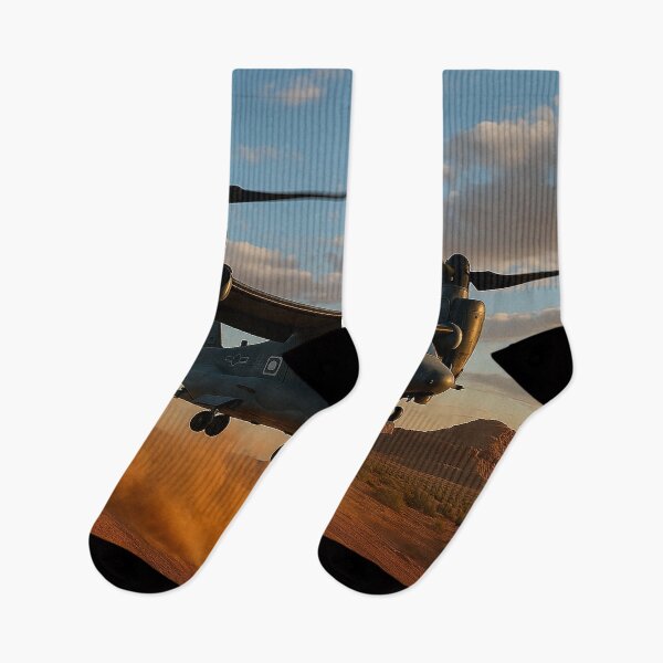 Item preview, CV-22 Osprey Hovering Over Desert Plateau designed and sold by Skyframe Aviation.