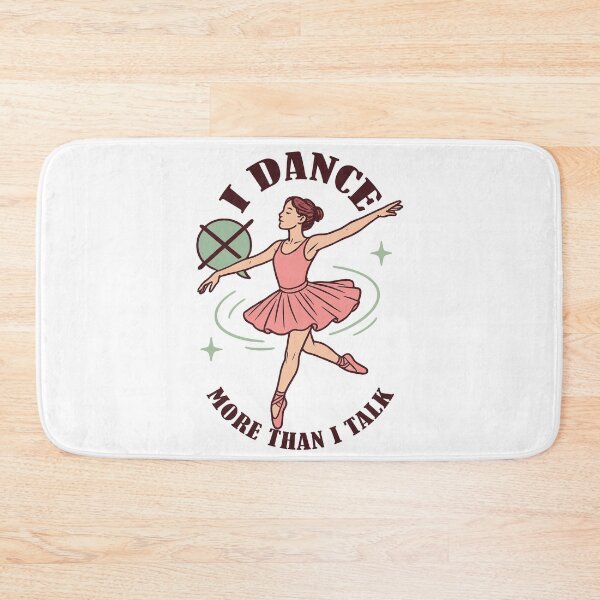 Item preview, Ballet Love More Dancing Than Talking designed and sold by LuminOrb.