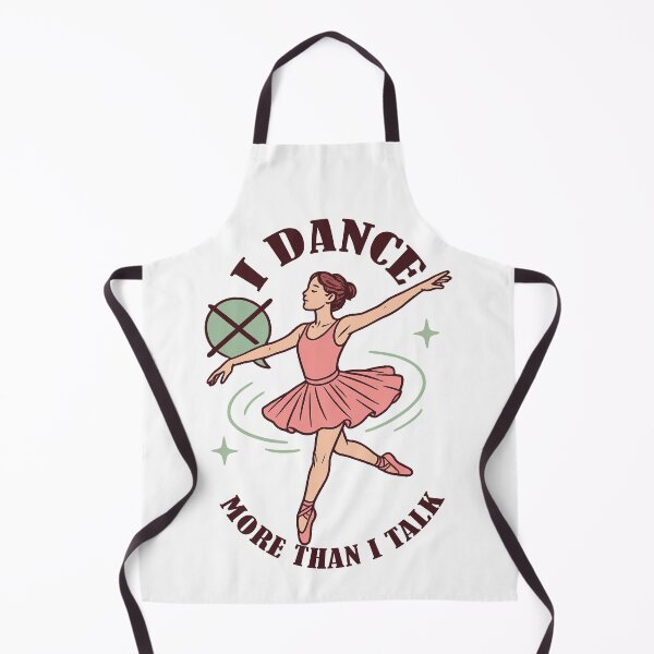 Item preview, Ballet Love More Dancing Than Talking designed and sold by LuminOrb.