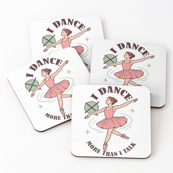 Item preview, Ballet Love More Dancing Than Talking designed and sold by LuminOrb.