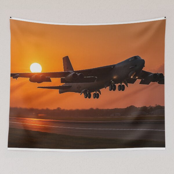 Item preview, B-52 Stratofortress Sunrise Takeoff designed and sold by Skyframe Aviation.