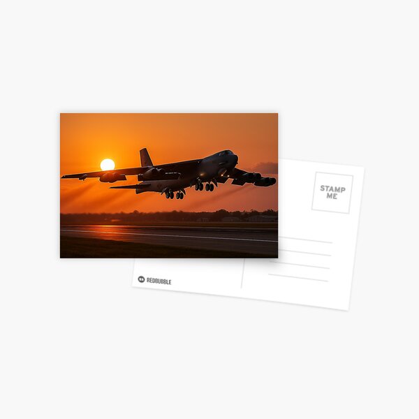 Item preview, B-52 Stratofortress Sunrise Takeoff designed and sold by Start-Aviation.