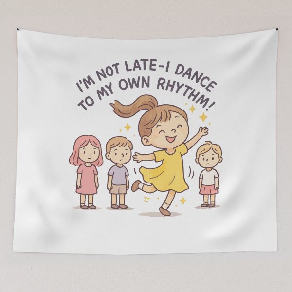 Item preview, I Am Not Too Late I Dance In My Own designed and sold by LuminOrb.