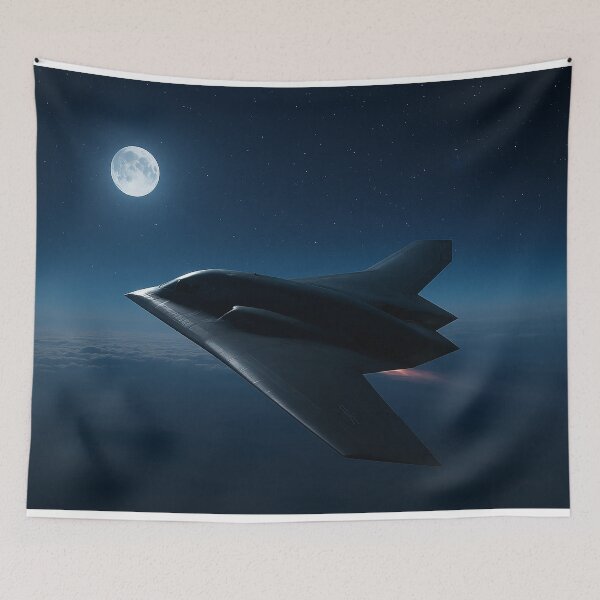 Item preview, B-2 Spirit en vuelo a la luz de la luna designed and sold by Skyframe Aviation.