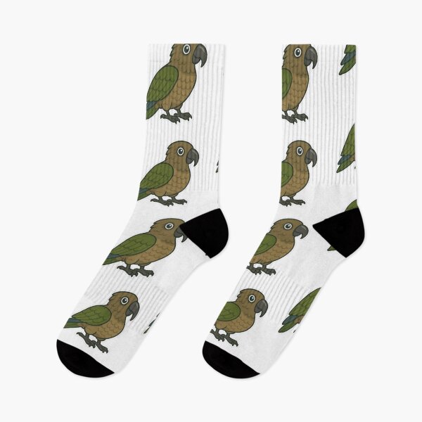 Item preview, Kea – Curious Mountain Parrot Sticker designed and sold by Dark Side of The Merch.
