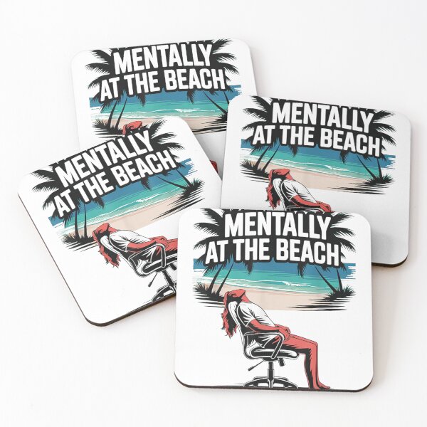 Item preview, Funny Beach Dream Mentally At The Beach Funny Summer Escape  designed and sold by Winther-Art.