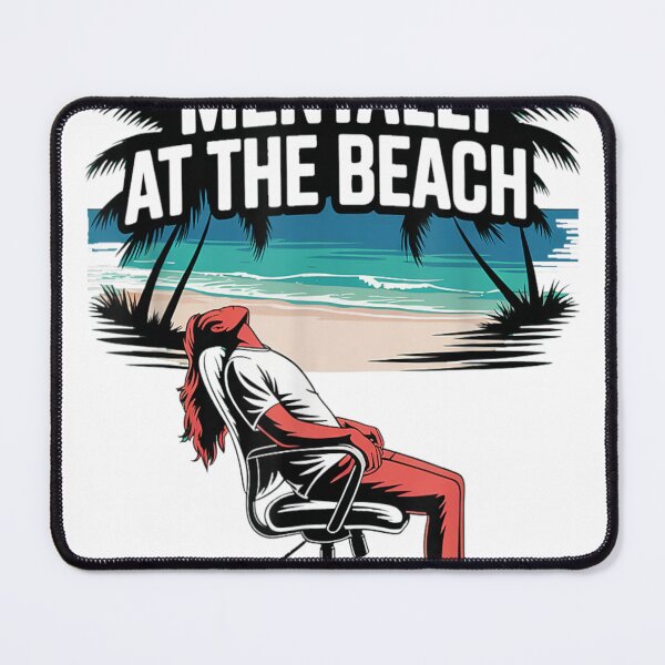 Item preview, Funny Beach Dream Mentally At The Beach Funny Summer Escape designed and sold by Winther-Art.