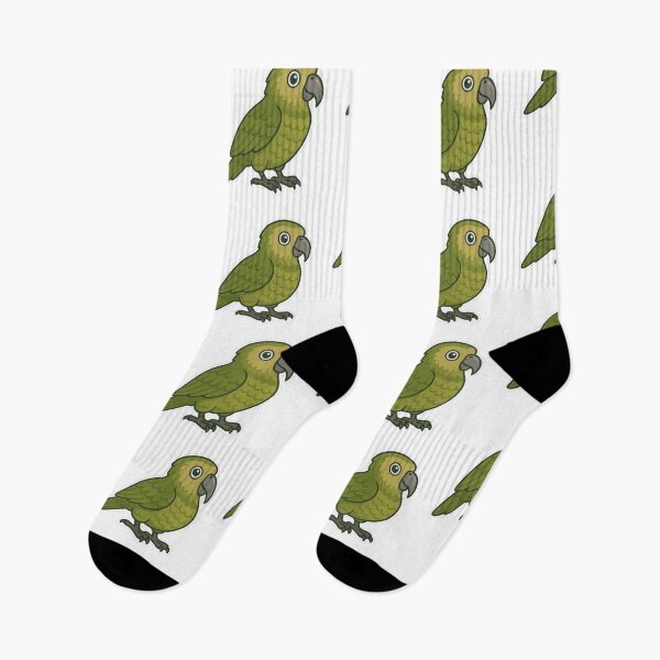 Item preview, Kakapo – Endangered Night Parrot Sticker designed and sold by Dark Side of The Merch.