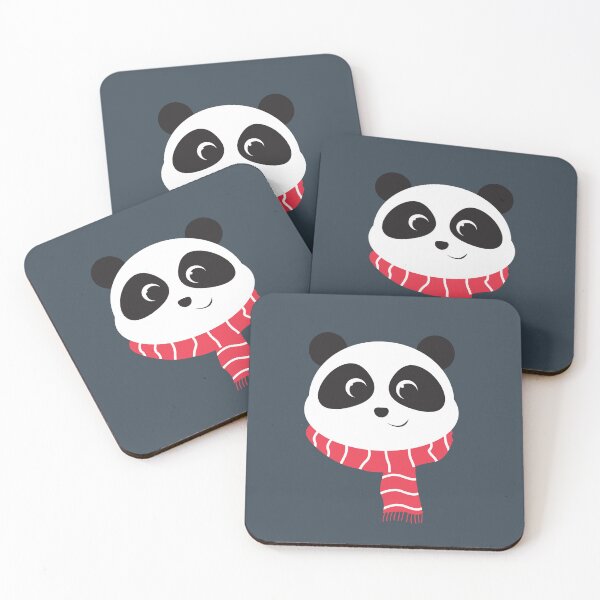 Item preview, Cute Christmas Panda with Scarf – Holiday Kawaii Animal Design designed and sold by Artpace.