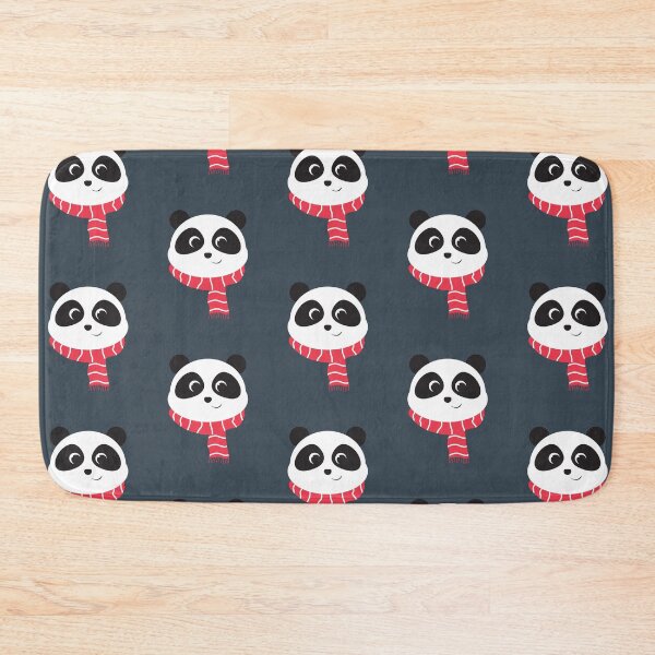 Item preview, Cute Christmas Panda with Scarf – Holiday Kawaii Animal Design designed and sold by Artpace.