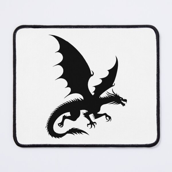 Item preview, Tribal Dragon Silhouette Vector Illustration designed and sold by AFernandesDSG.