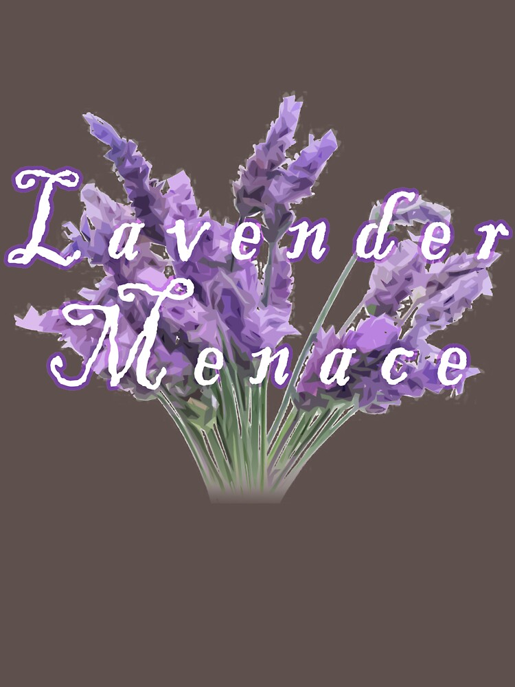 lavender menace tshirt