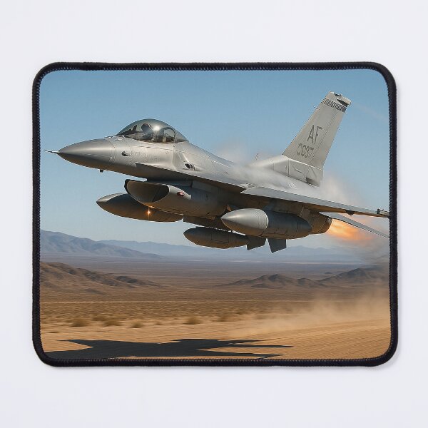Item preview, F-16 Falcon Slicing Through Desert Air designed and sold by Skyframe Aviation.