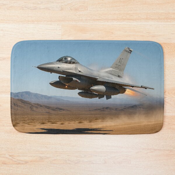 Item preview, F-16 Falcon Slicing Through Desert Air designed and sold by Skyframe Aviation.