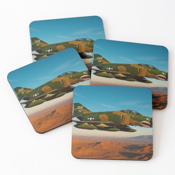 Item preview, McDonnell Douglas F-4 Phantom II Over Desert Terrain designed and sold by Skyframe Aviation.