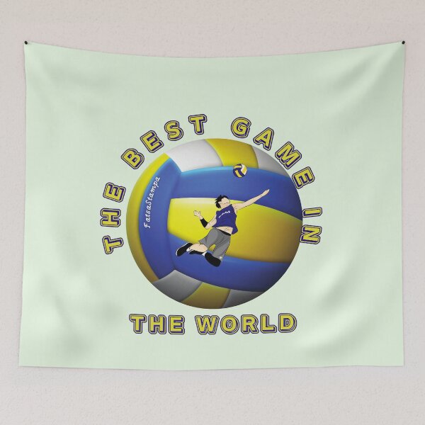 Item preview, The Best Game in the World – Volleyball Edition designed and sold by FatsaStampa.