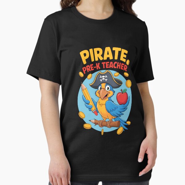 Item preview, 1 Pirate Pre-K Teacher Preschool Halloween designed and sold by artbylizzy1.