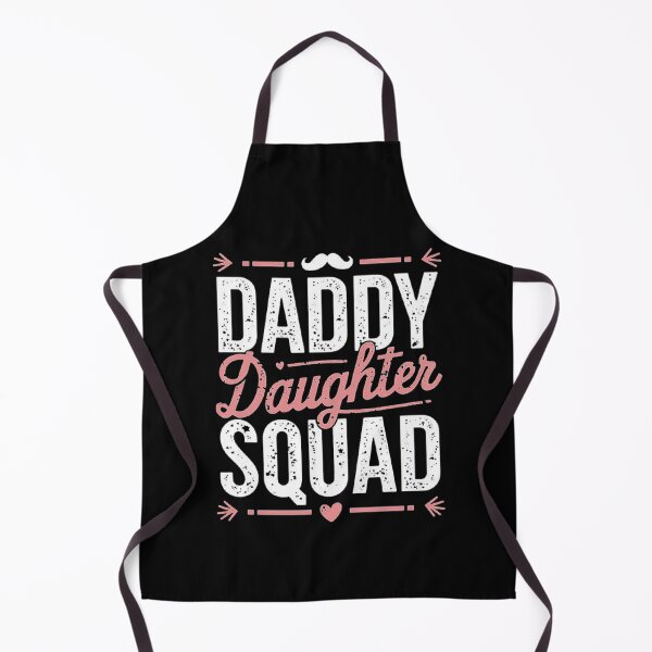 Item preview, Daddy Daughter Squad – Cute Matching Family Design with Pink Glitter Text designed and sold by love3617.