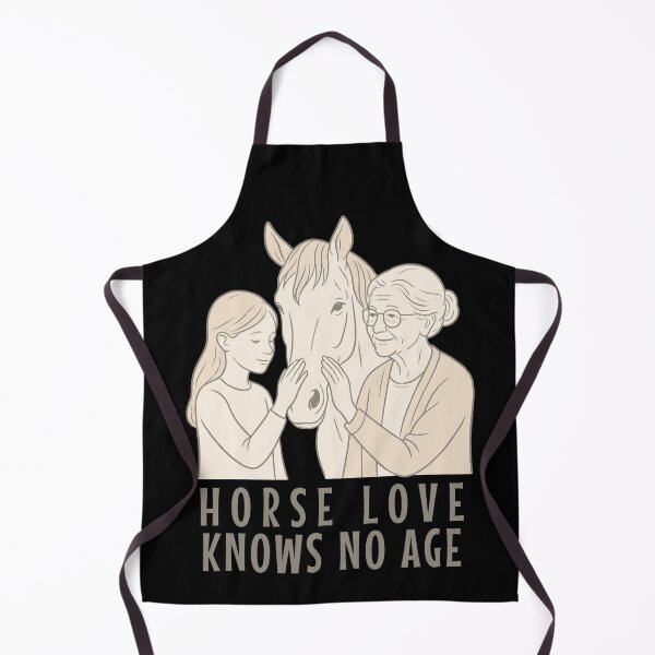 Item preview, Horse Love Knows No Age Horses Love designed and sold by LuminOrb.