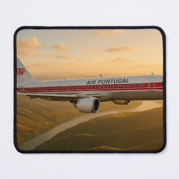 Item preview, TAP Air Portugal A321neo Retro Livery Over Douro Valley designed and sold by Skyframe Aviation.