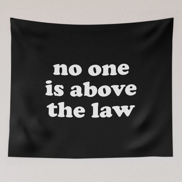 Item preview, No One Is Above The Law designed and sold by xhearalisa.
