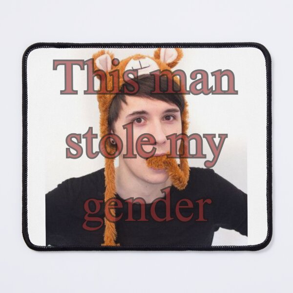 Item preview, Daniel Howell Stole My Gender designed and sold by megmeg333.