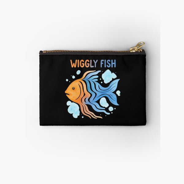 Item preview, Wiggly Fish – Watercolor Flow designed and sold by ALITOPRINCE.