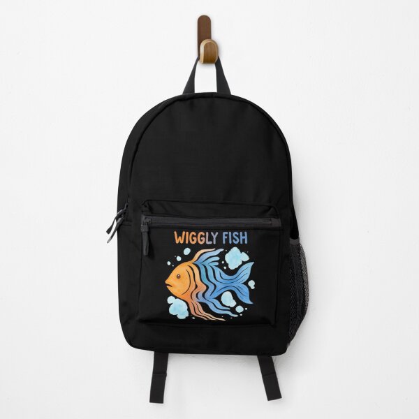 Item preview, Wiggly Fish – Watercolor Flow designed and sold by ALITOPRINCE.