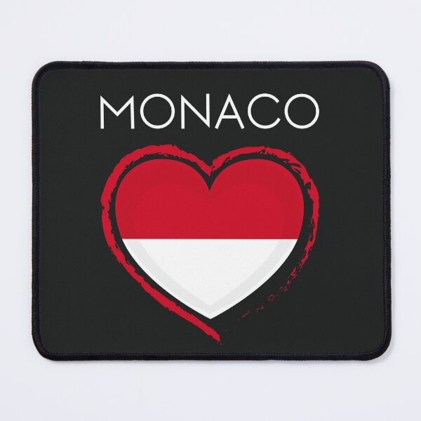 Item preview, Monaco Flag - Monaco Love designed and sold by Sketch-Shack.