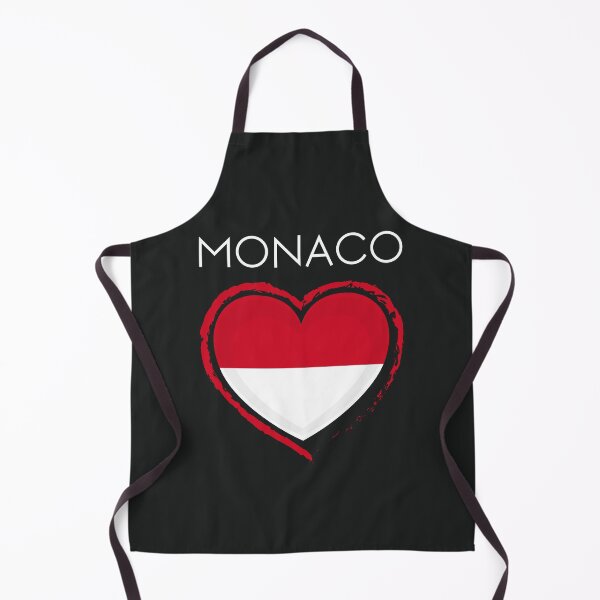 Artikelvorschau, Monaco-Flagge - Monaco-Liebe entworfen und verkauft von Sketch-Shack.