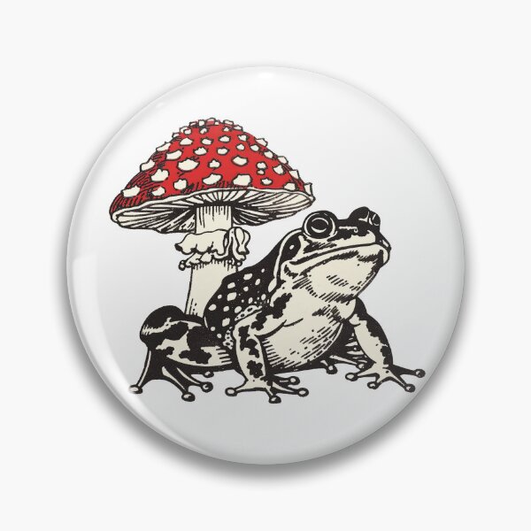 Item preview, Frog With Mushroom designed and sold by xiao xuans.