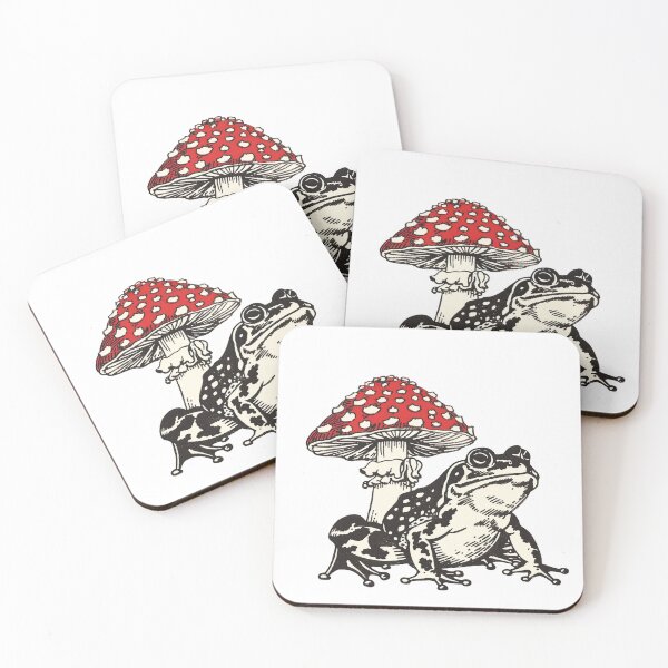 Item preview, Frog With Mushroom designed and sold by xiao xuans.