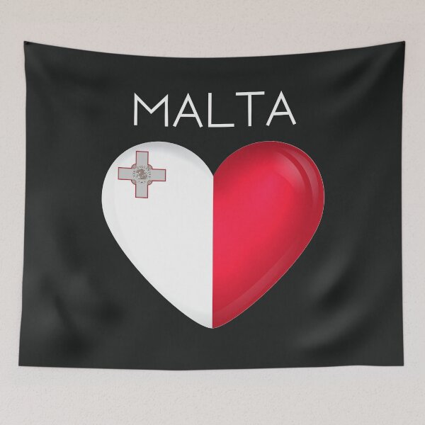Item preview, Malta Flag - Malta Love designed and sold by Sketch-Shack.