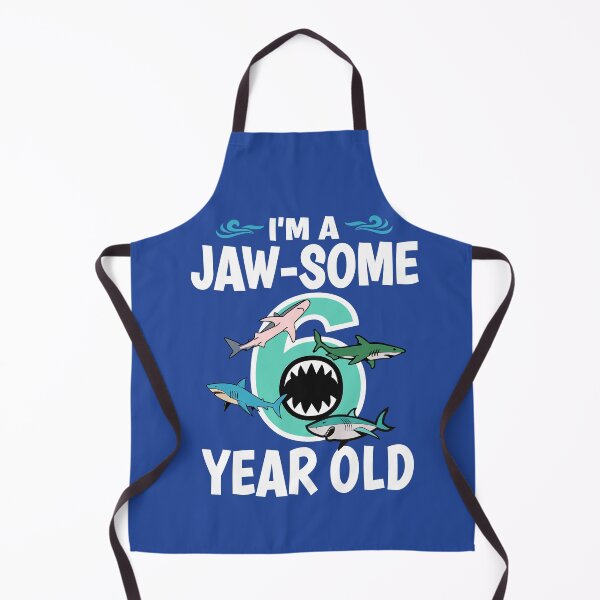 Artikelvorschau, Kinder Im Jaw Some 6 Jahre Alter Hai 6. Geburtstag Jungen Mädchen Kinder entworfen und verkauft von giftfromheart.