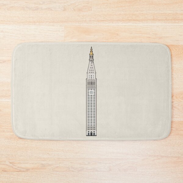 Item preview, Metropolitan Life Tower New York Architectural Illustration (Outlined) designed and sold by archetype prints.