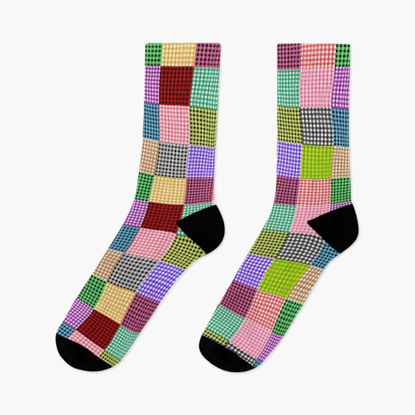 Item preview, Colorful Gingham Plaid Patchwork Design  designed and sold by PatternTitan.