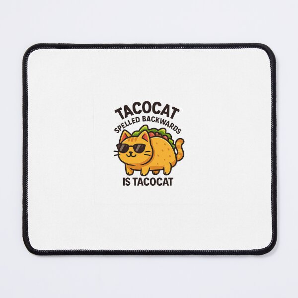 Item preview, Tacocat: The Purrfectly Spicy Palindrome designed and sold by SnappyPineapple.