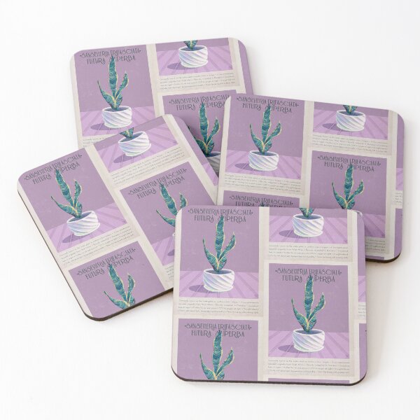 Item preview, Sansevieria Trifasciata Retro Vibes designed and sold by by3cats.