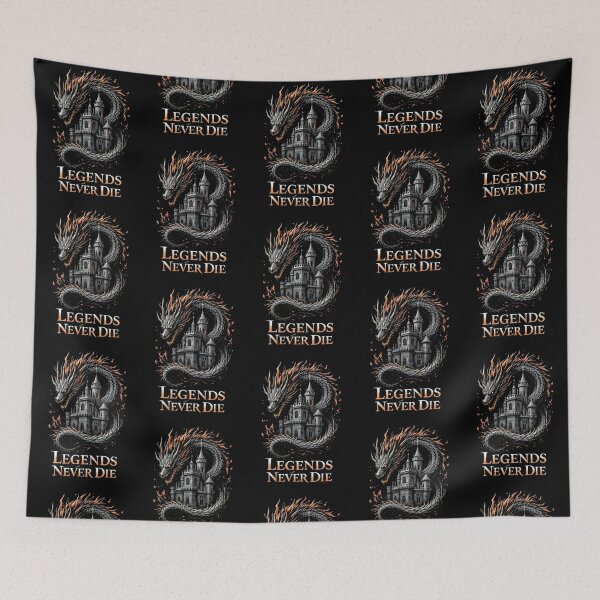 Item preview, Legends never die. designed and sold by Witch Queen Clothing.