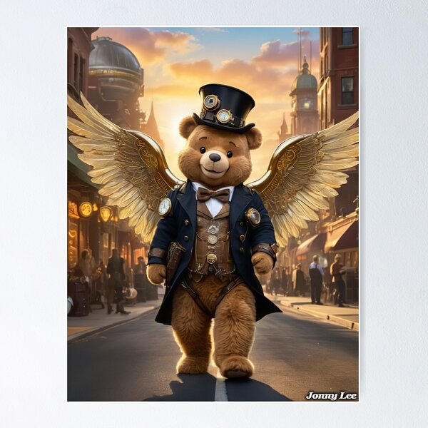 Item preview, Steampunk Teddy designed and sold by Jonny Lee.