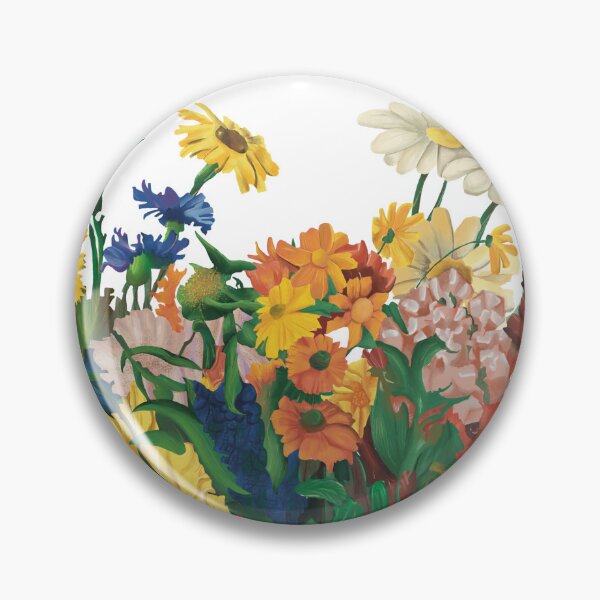Artikelvorschau, Wildblumen-Procreate-Malerei entworfen und verkauft von FeedMeLikeUDraw.