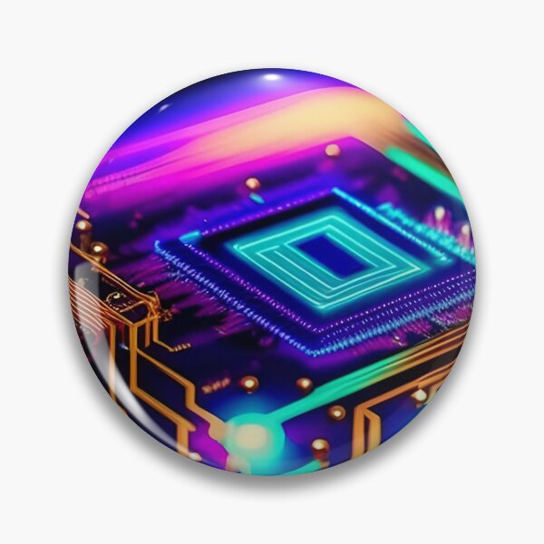 Item preview, Motherboard Colorful Abstract Art designed and sold by Esterlane.