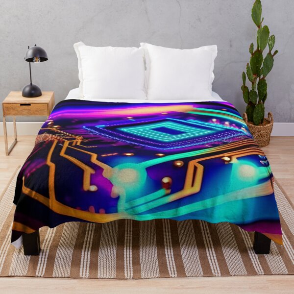 Item preview, Motherboard Colorful Abstract Art designed and sold by Esterlane.
