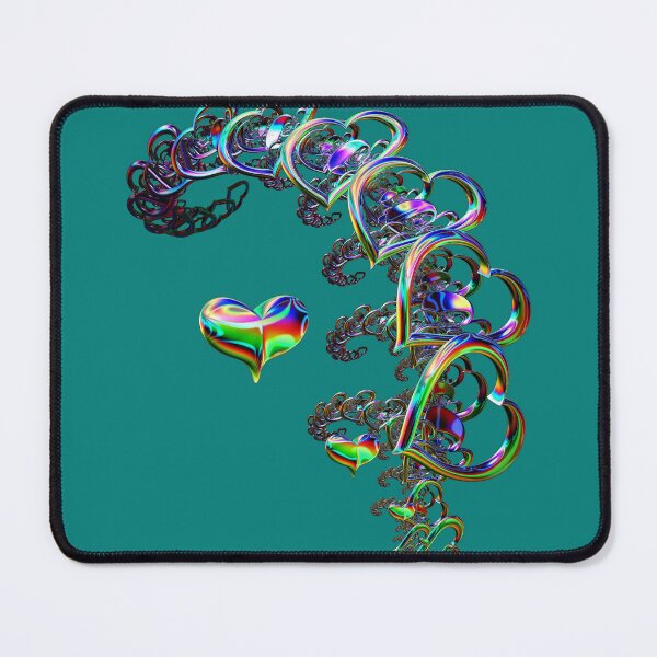 Item preview, Ethereal Cascade of Hearts designed and sold by Yolanda Caporn Art.