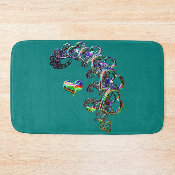 Item preview, Ethereal Cascade of Hearts designed and sold by Yolanda Caporn Art.