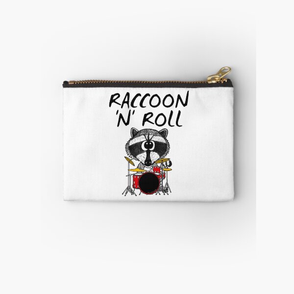 Item preview, Raccoon 'N' Roll, Drummer Drum Teacher Musician Funny designed and sold by doodlerob.