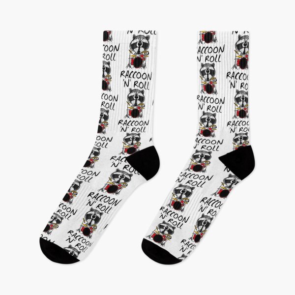 Item preview, Raccoon 'N' Roll, Drummer Drum Teacher Musician Funny designed and sold by doodlerob.